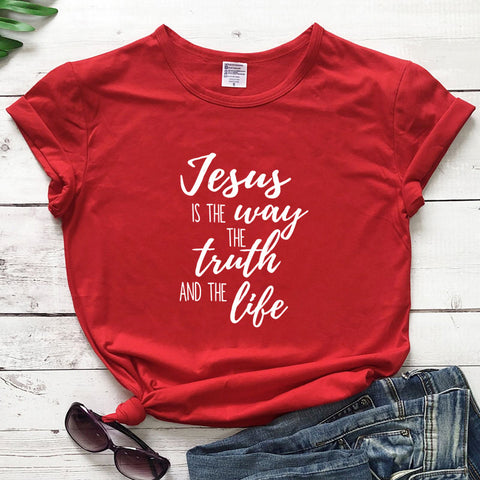 Womens - Jesus Is The Way, The Truth, And The Life Short Sleeve