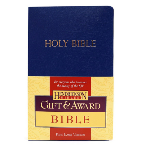 Adult's - KJV Gift And Award Bible (Blue Flexisoft)