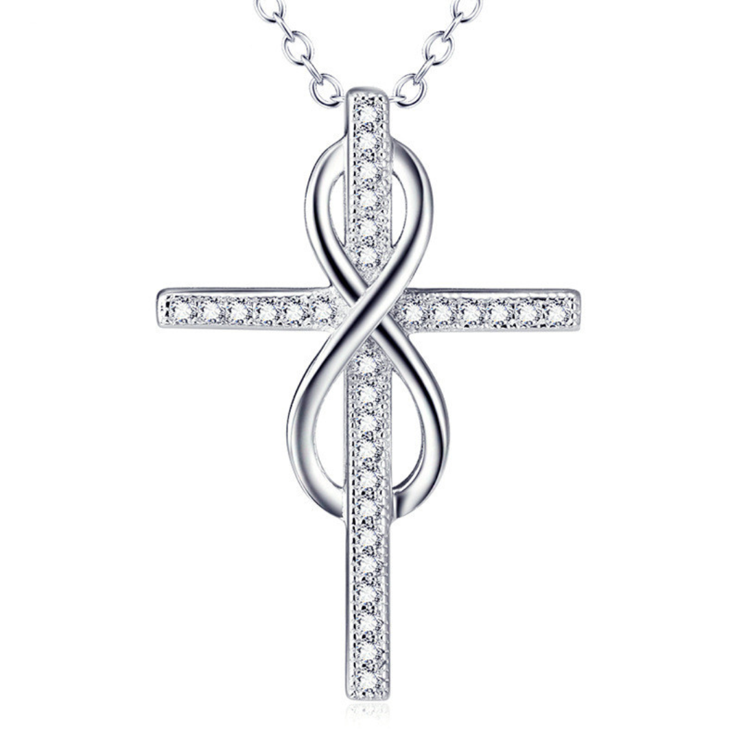 Christian Cross Necklace With Diamonds