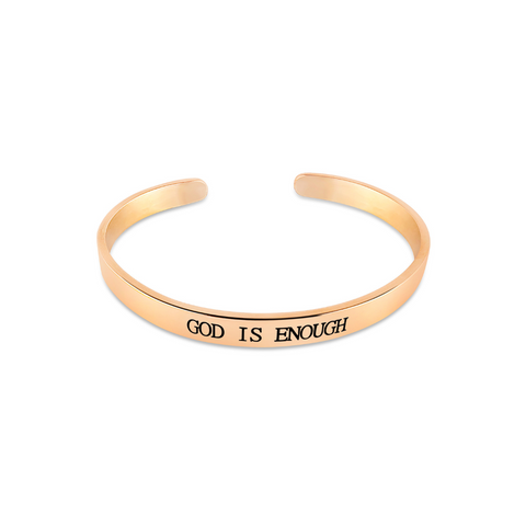 "GOD IS ENOUGH" Bracelet