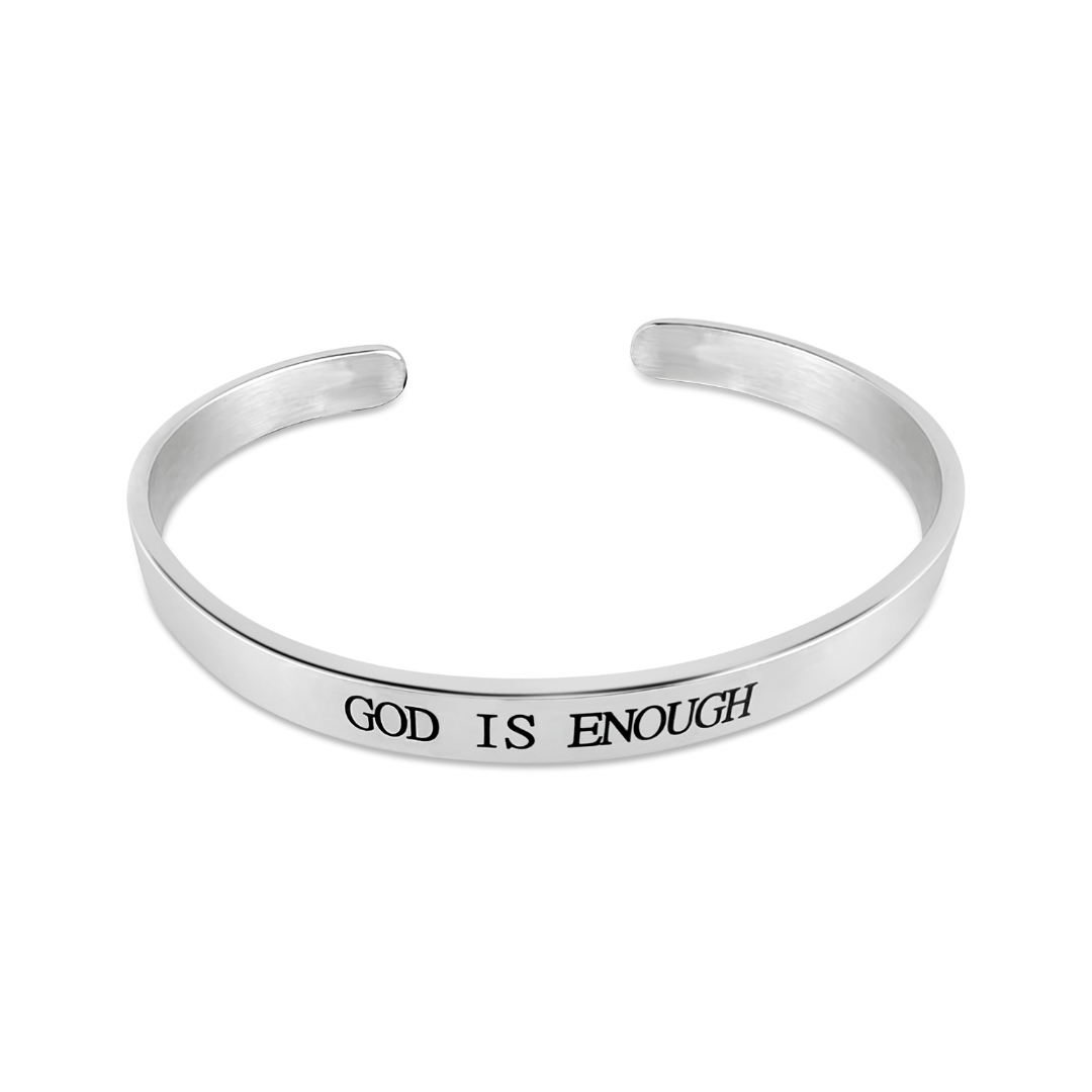 "GOD IS ENOUGH" Bracelet