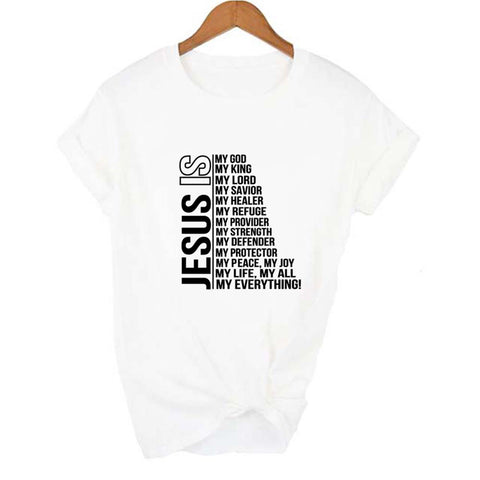 Unisex - Jesus Is My God King Everything T-shirt