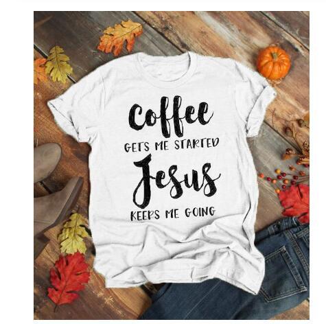 Unisex - Jesus Slogan T-shirt