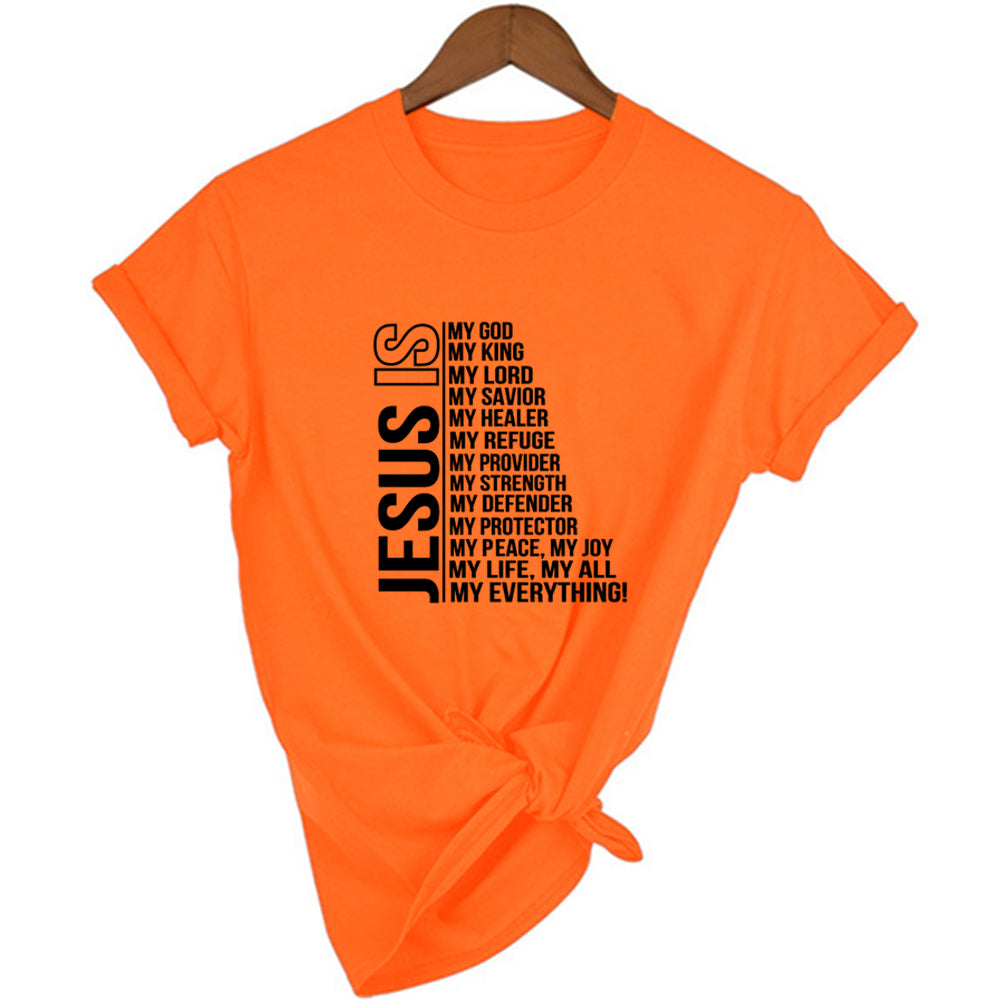 Unisex - Jesus Is My God King Everything T-shirt