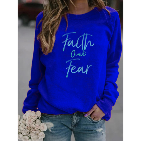 Women's - Faith Over Fear Sweater