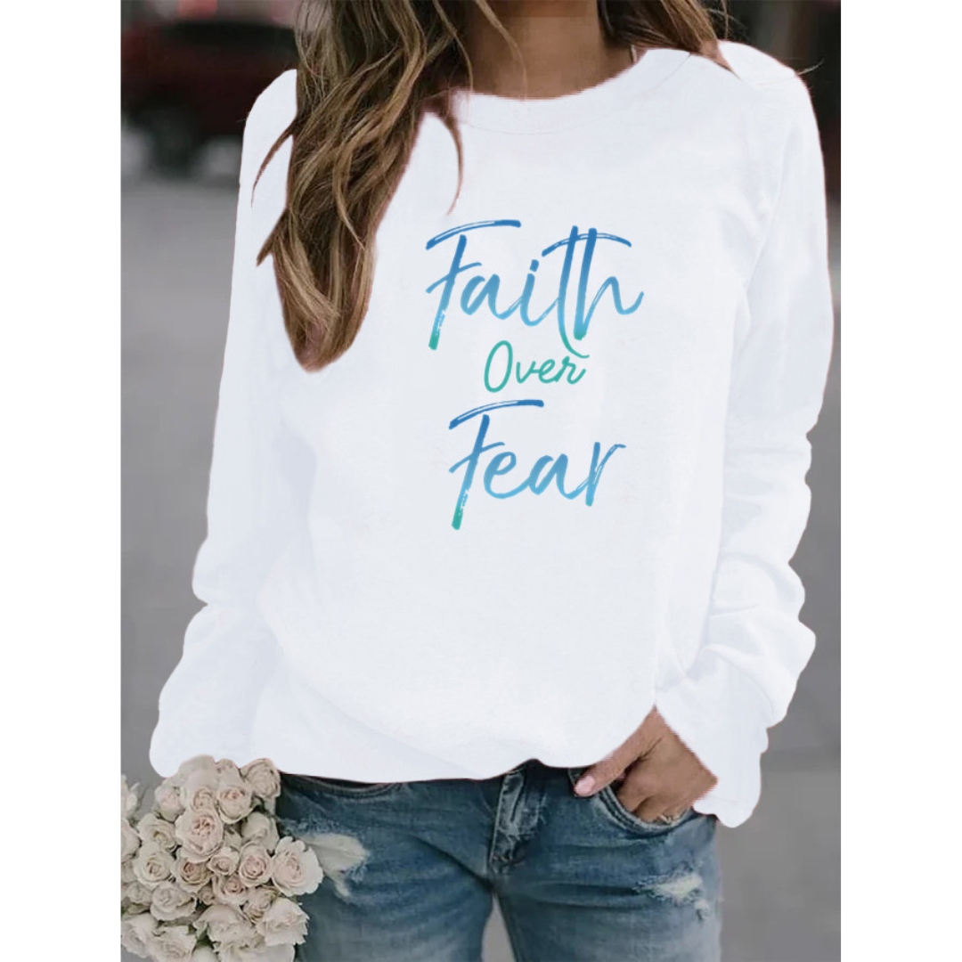 Women's - Faith Over Fear Sweater