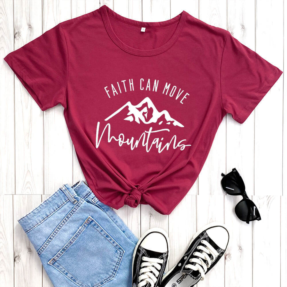 Faith Adventure Inspiration Theme T-shirt