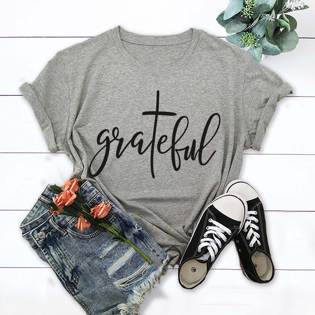 Unisex - Grateful Christian T-shirt