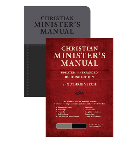 Christian Minister's Manual (Updated & Expanded)-Black/Grey DuoTone