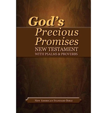 NASB God's Precious Promises New Testament (Black Imitation Leather)
