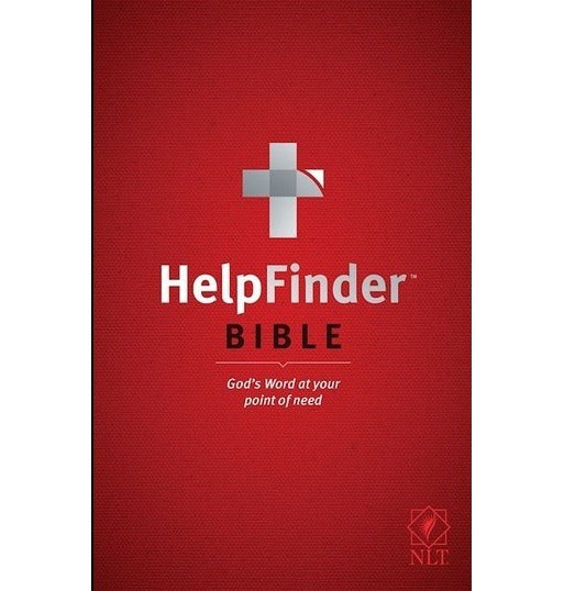 NLT Helpfinder Bible (Hardcover)