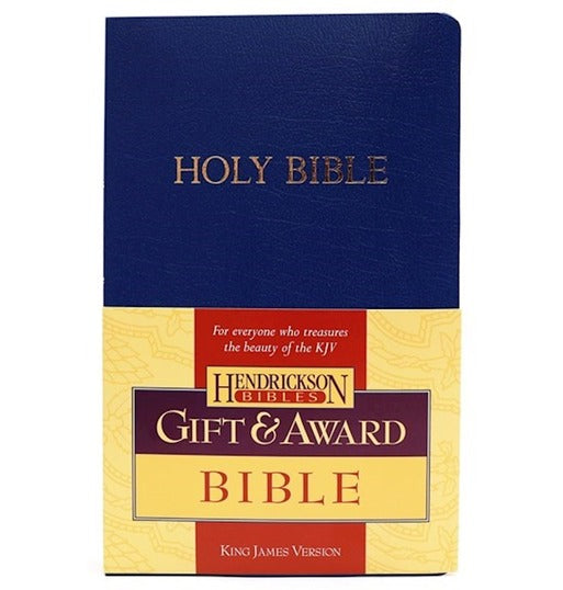 KJV Gift And Award Bible (Blue Flexisoft)
