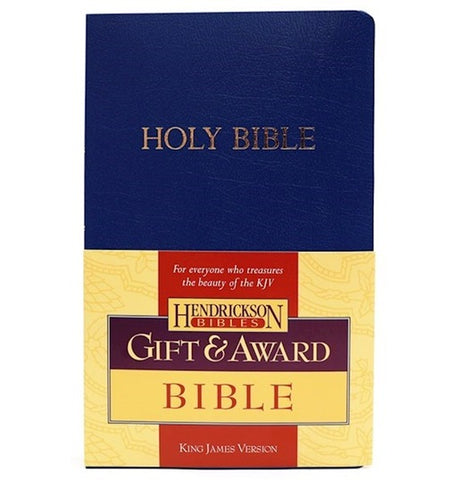 KJV Gift And Award Bible (Blue Flexisoft)