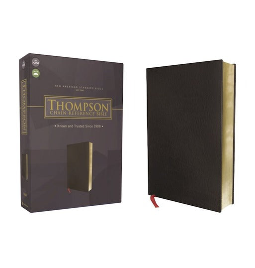 NASB 1977 Thompson Chain-Reference Bible (Black Bonded Leather)