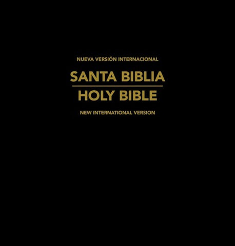 NVI/NIV Spanish-English Bilingual Bible (Black Imitation Leather)