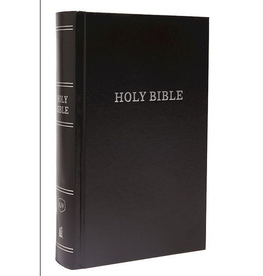 KJV Pew Bible Comfort Print (Black Hardcover)