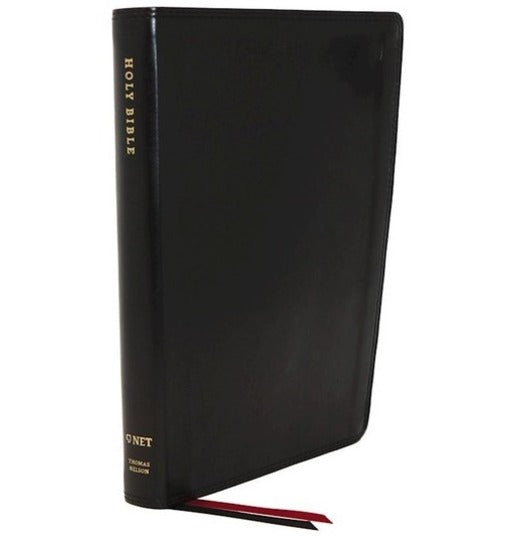 NET Thinline Bible Comfort Print (Black Leathersoft)